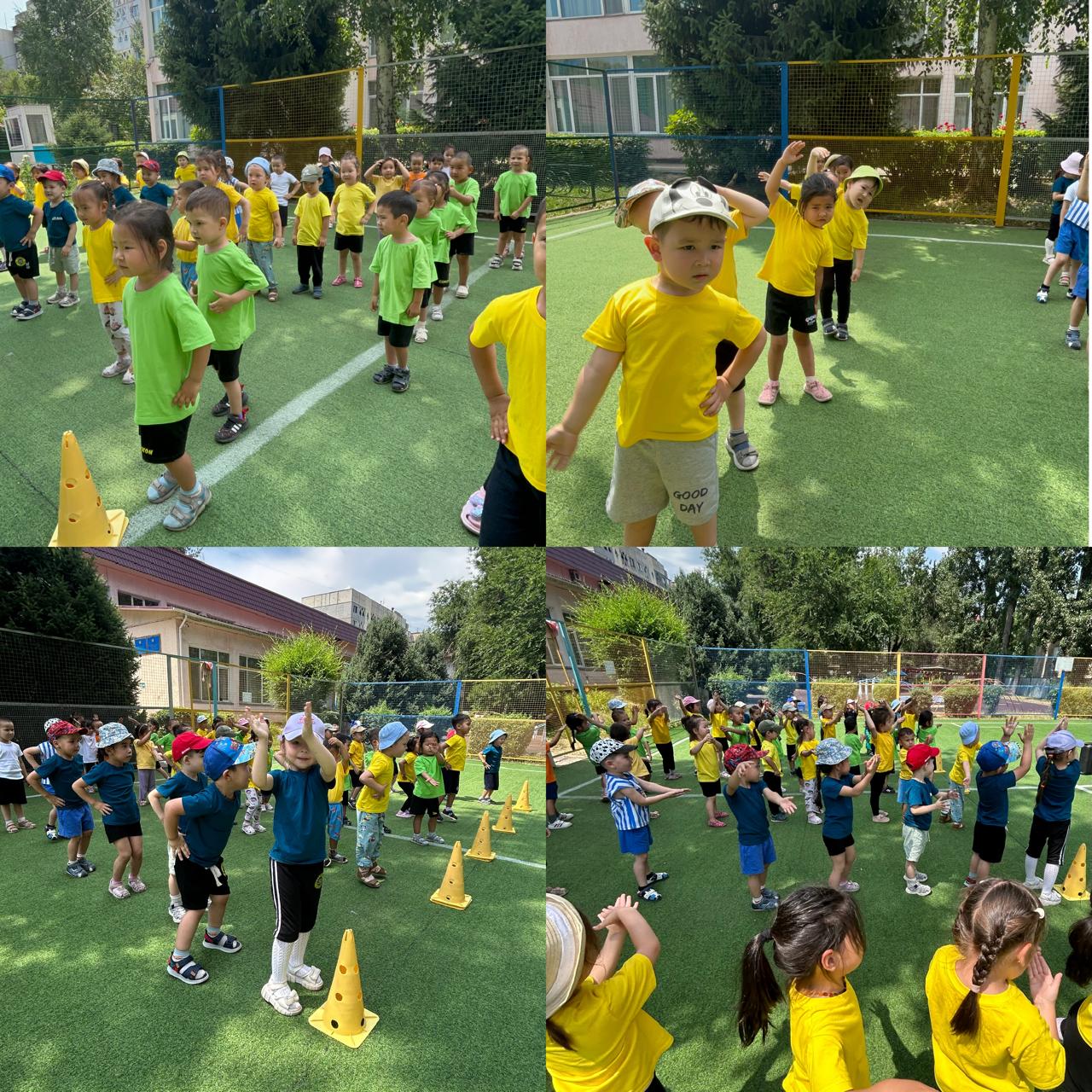 "Ұлы дала баласы" Жүгіреміз зырлаймыз! Спорттық ойындар күні.